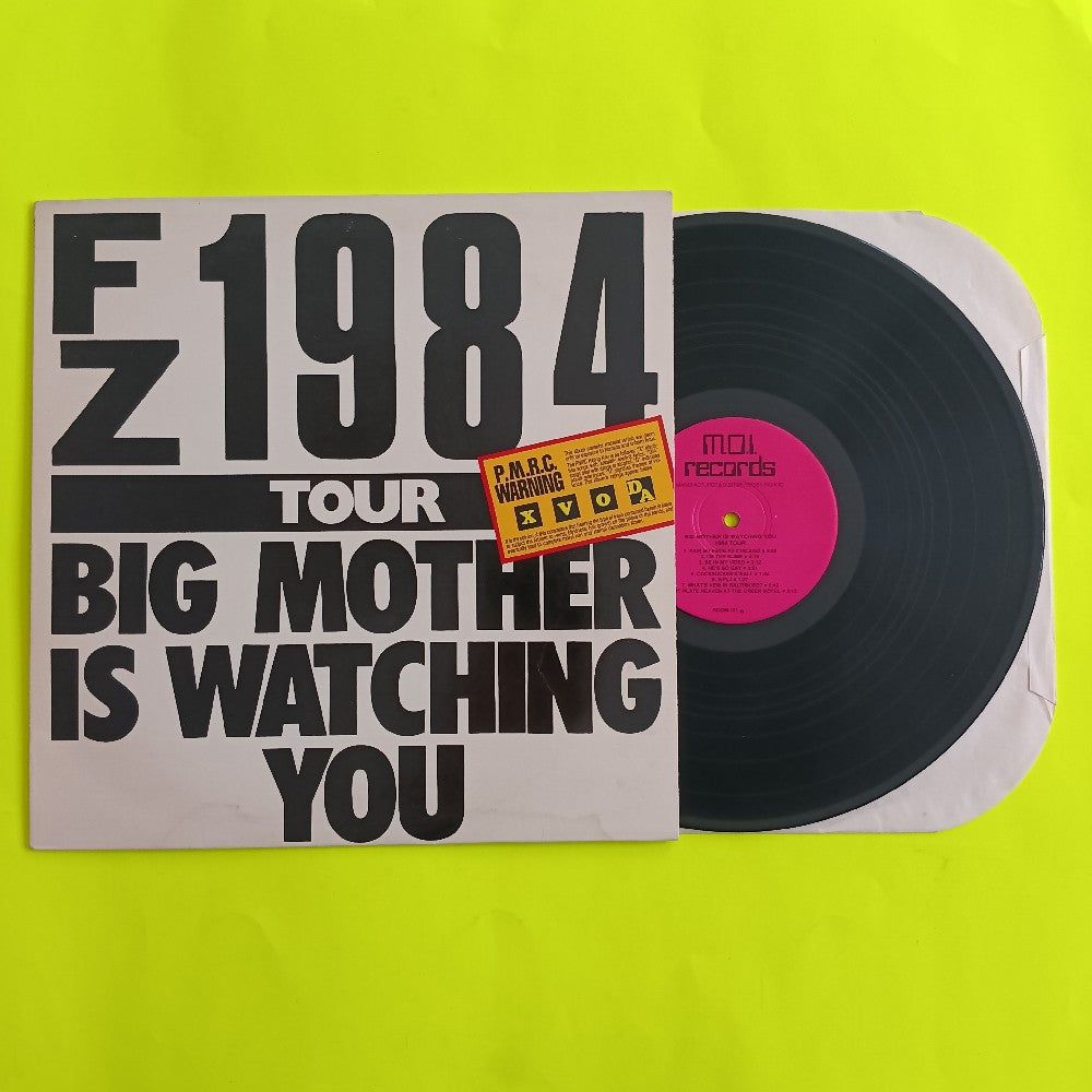 FZ Frank Zappa - Big Mother Is Watching You 1984 Tour - ROOM-101 - Used - VG++ - Vinyl