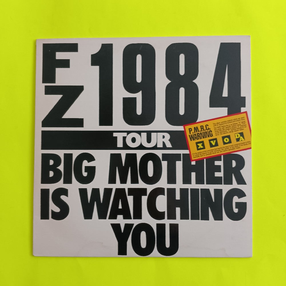 FZ Frank Zappa - Big Mother Is Watching You 1984 Tour - ROOM-101 - Used - VG++ - Vinyl