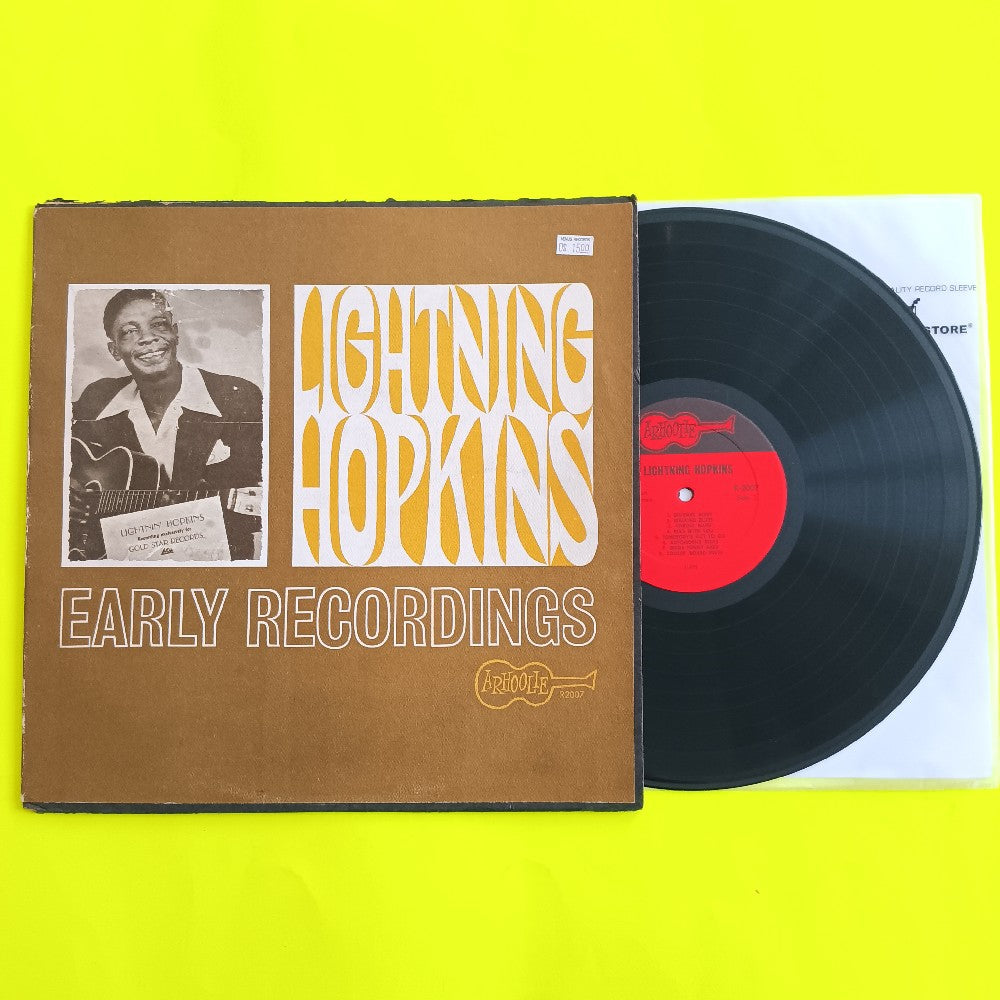 Lightning Hopkins - Early Recordings - R2007 Used - VG++ - Vinyl