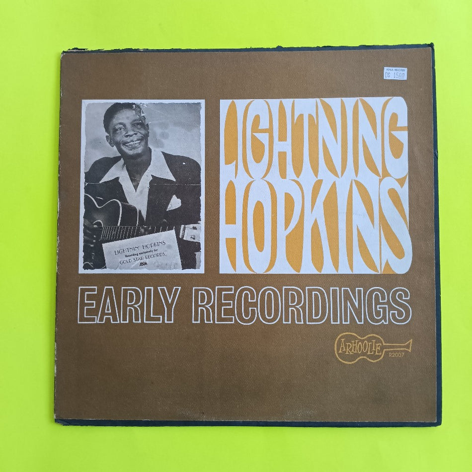 Lightning Hopkins - Early Recordings - R2007 Used - VG++ - Vinyl