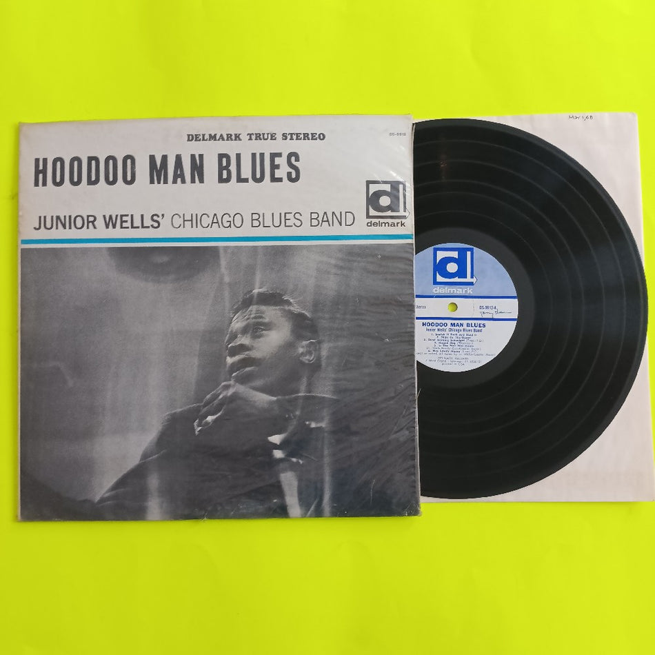 Junior Wells Chicago Blues Band with Buddy Guy - Hoodoo Man Blues OG Stereo - 1965 - DS-9612 - Used - VG+ - Vinyl