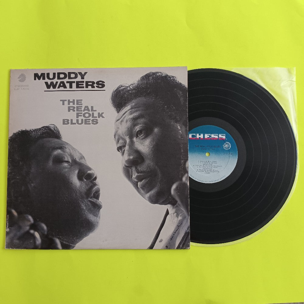 Muddy Waters - The Real Folk Blues CANADA MONO - 1966 - CLP 1501 - Used - VG+ - Vinyl