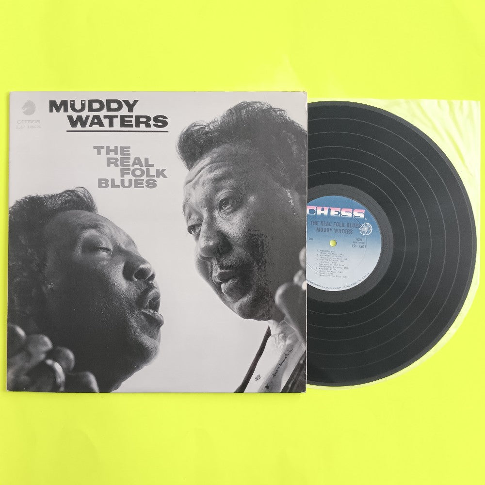 Muddy Waters - The Real Folk Blues OG MONO - 1966 - LP 1501 - Used - VG+ - Vinyl