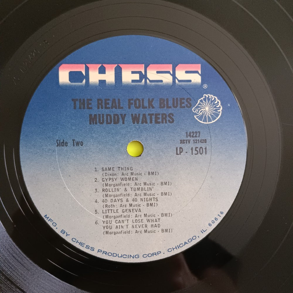 Muddy Waters - The Real Folk Blues OG MONO - 1966 - LP 1501 - Used - VG+ - Vinyl