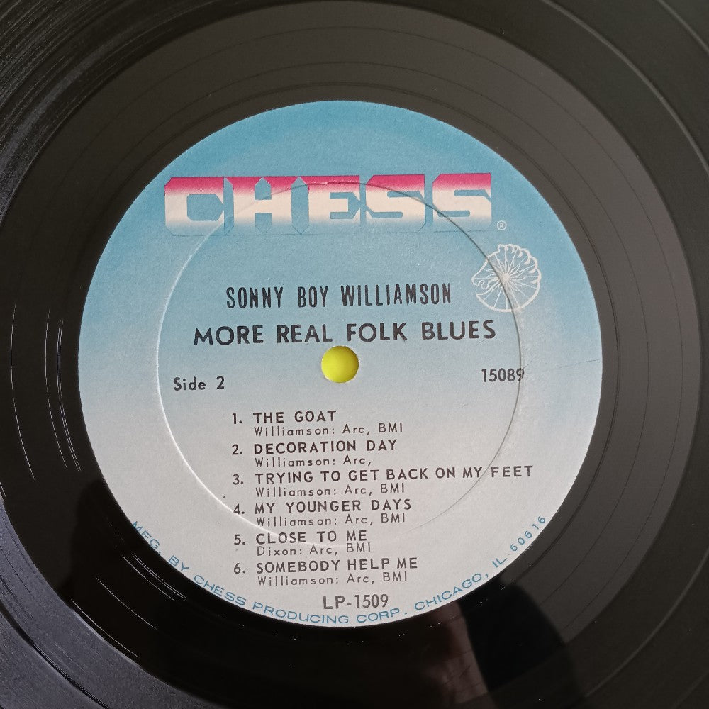 Sonny Boy Williamson - More Real Folk Blues OG Mono - 1967 - LP 1509 - Used - VG++ - Vinyl