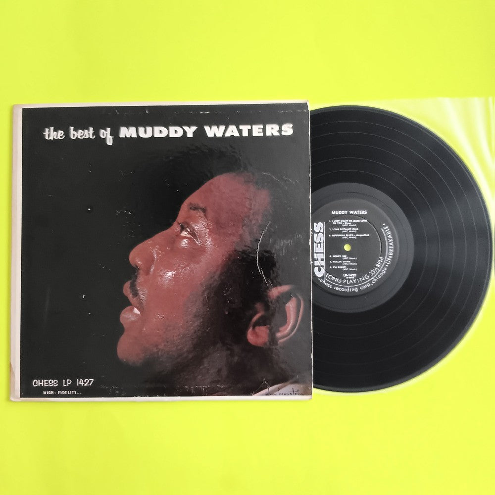 Muddy Waters - The Best Of Muddy Waters OG Mono Arc Credit - 1958 - LP 1428 - Used - VG+ - Vinyl