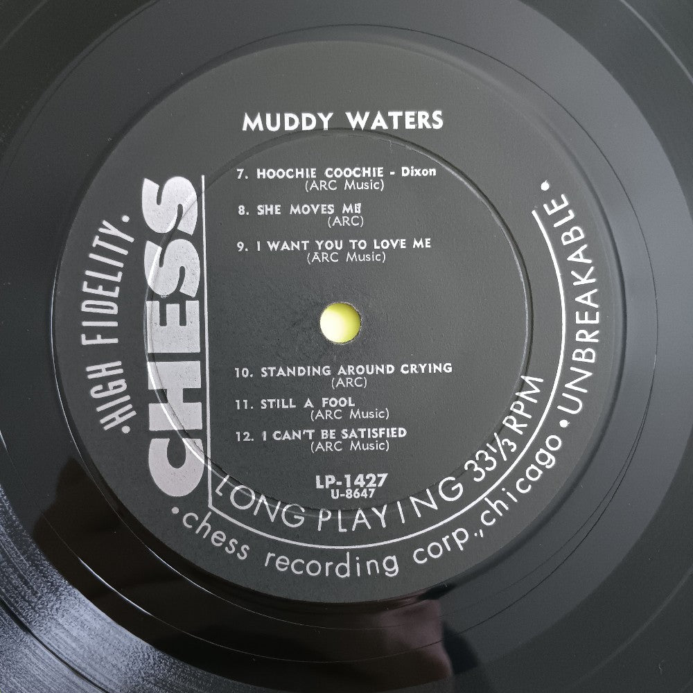 Muddy Waters - The Best Of Muddy Waters OG Mono Arc Credit - 1958 - LP 1428 - Used - VG+ - Vinyl