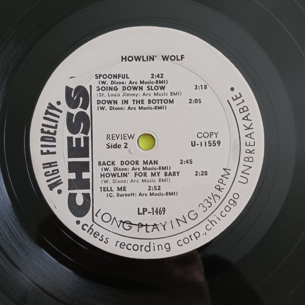Howlin' Wolf - Self Titled / Rocking Chair MONO PROMO - 1962 - LP 1469 - Used - VG+ - Vinyl