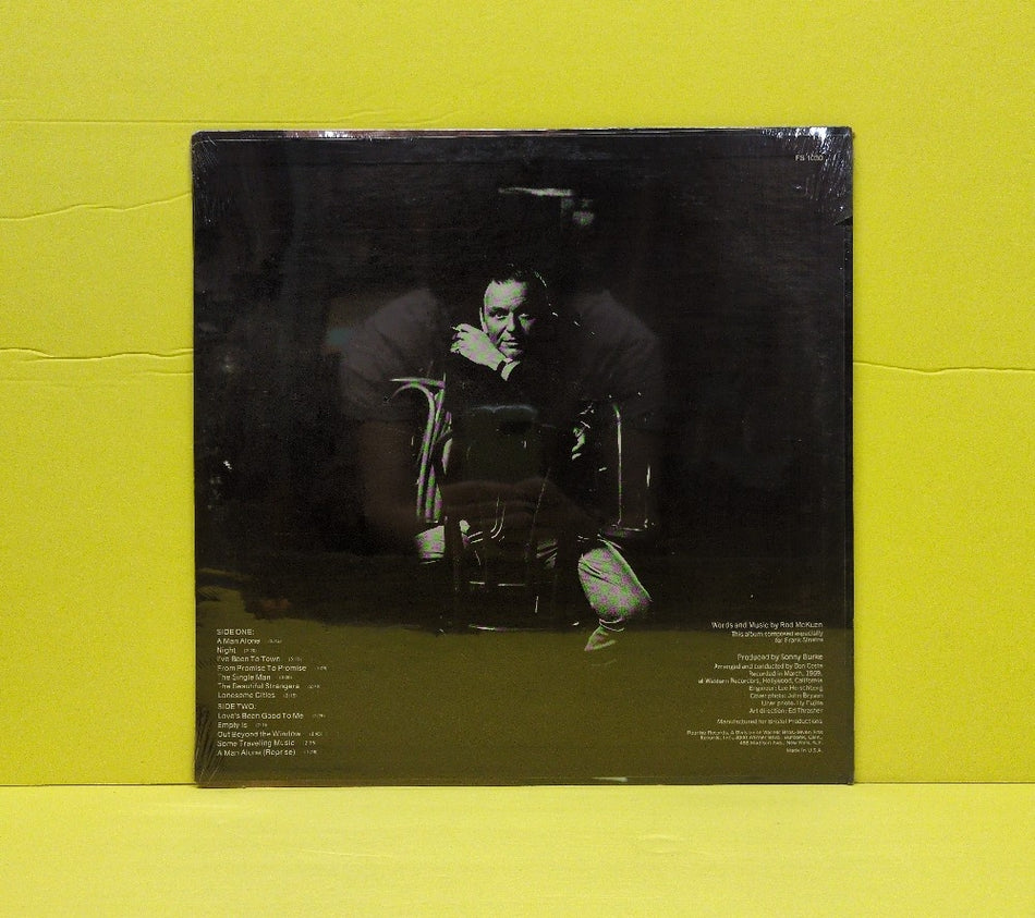 Frank Sinatra - A Man Alone & Other Songs Of Rod McKuen - 1969 - FS 1030 - New - Sealed - Vinyl