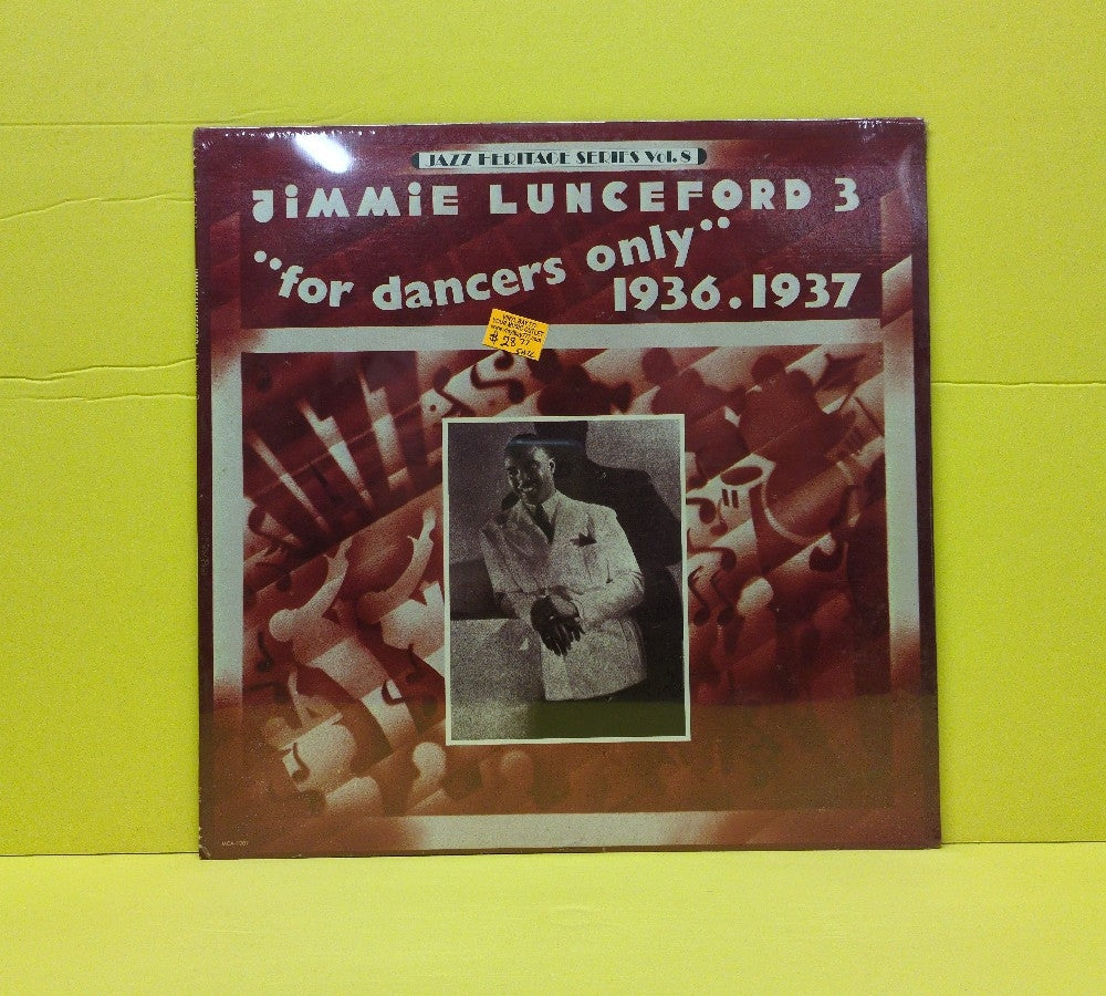 Jimmie Lunceford - 3. For Dancers Only (1936-1937) - 1980 - MCA-1307 - New - Sealed - Vinyl