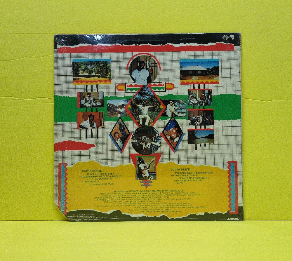 Hugh Masekela - Techno-Bush - 1984 - JL8-8210 - New - Sealed - Vinyl