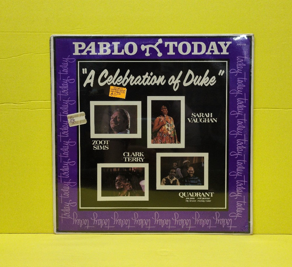 Zoot Sims, Sarah Vaughan, Clark Terry, Quadrant - A Celebration Of Duke - 1980 - 2312-119 - New - Sealed - Vinyl