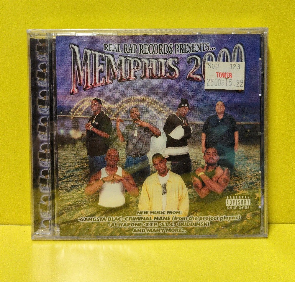 Various - Real Rap Records Presents Memphis 2000 - 2000 - RAP 7064 - New - Sealed - CDs