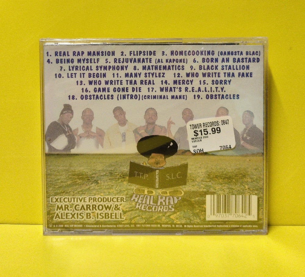 Various - Real Rap Records Presents Memphis 2000 - 2000 - RAP 7064 - New - Sealed - CDs