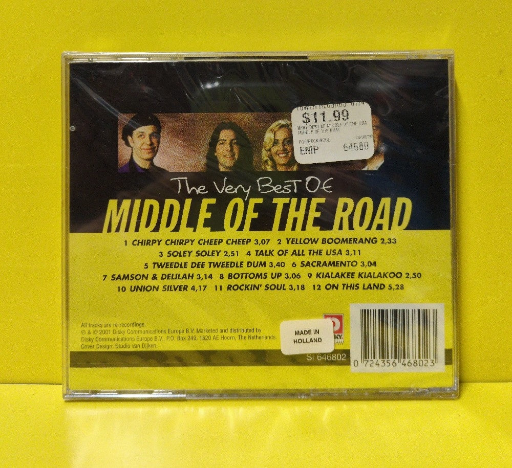 Middle Of The Road - The Very Best Of - 2001 - SI 646802 - New - Sealed - CDs - Netherlands Import