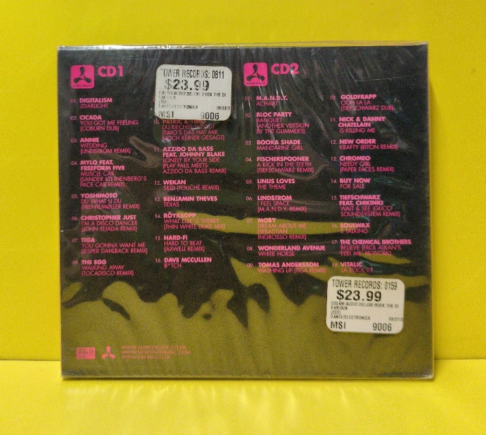 Various - Cream: Rock The Discotheque V.01 - 2006 - NSEM9006 - New - Sealed - CDs - 2xCD - UK Import