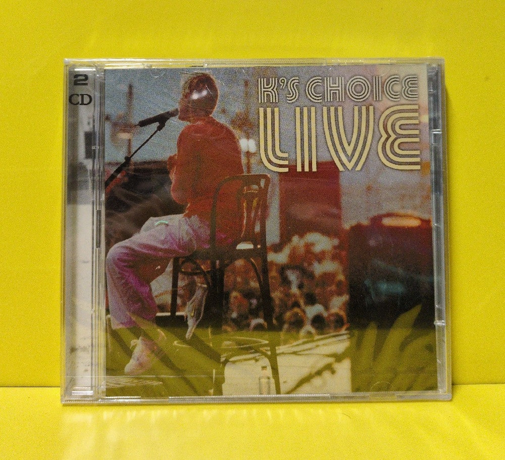 K's Choice - Live - 2001 - EPC 502201-2 - New - Sealed - CDs
