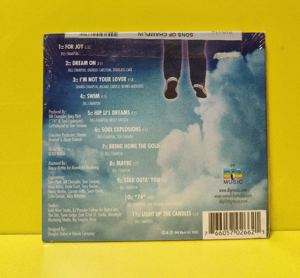 Sons Of Champlin - Hip Li'l Dreams - 2005 - DIG 114 - New - Sealed - CDs - Digipak Case