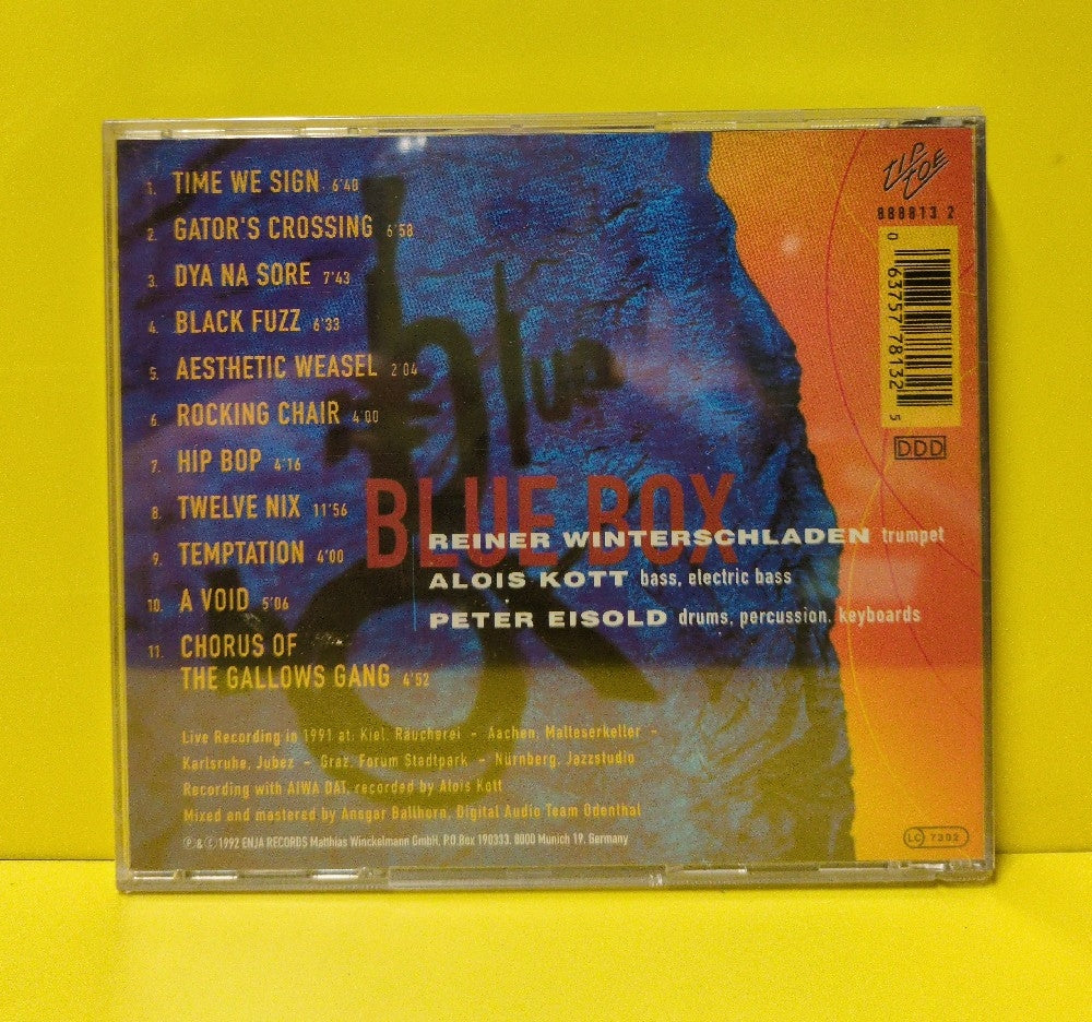 Blue Box - Live - Time We Sign - 1992 - 888813 2 - New - Sealed - CDs - Germany Import