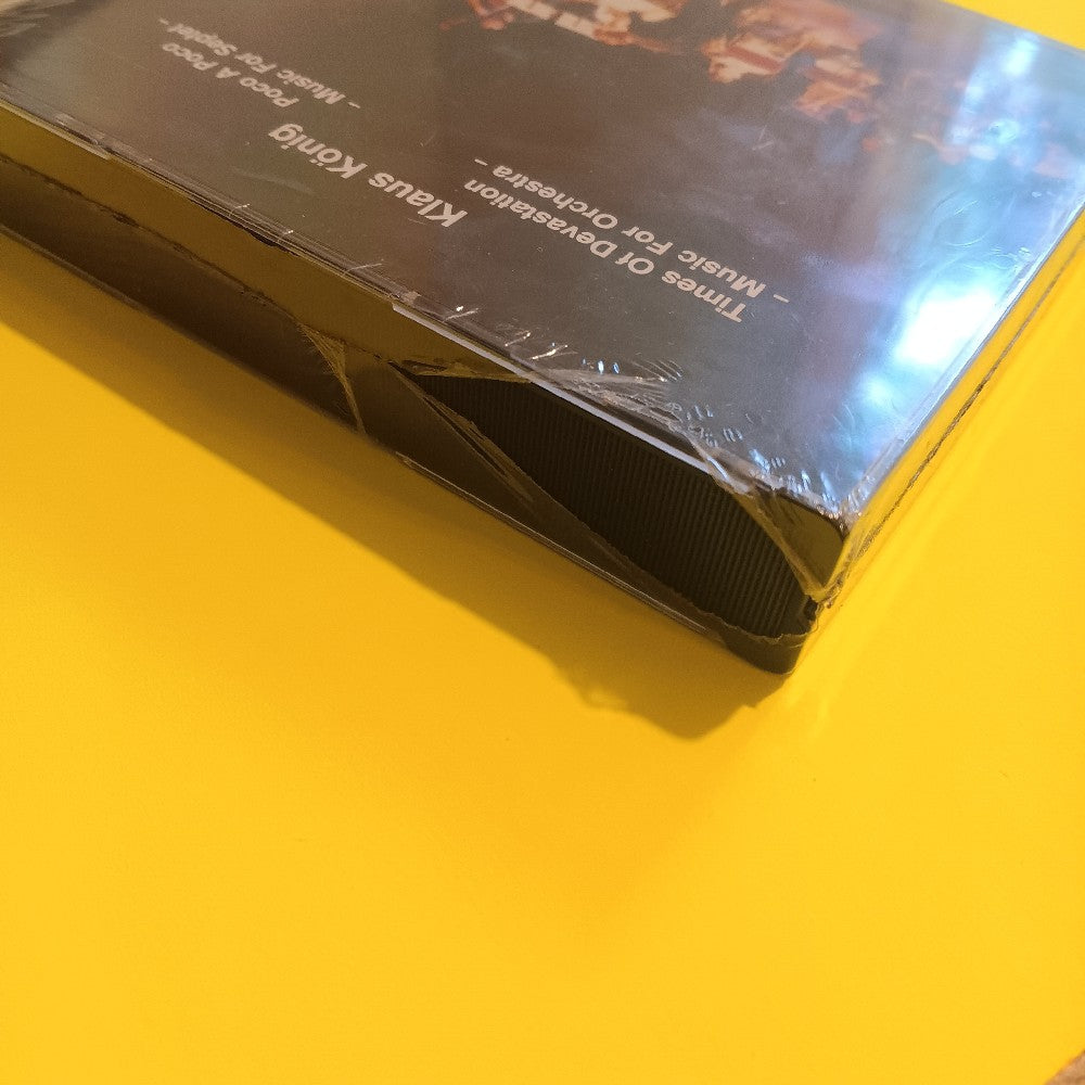 Klaus König - Times Of Devastation 2CD Set Germany - 1989 - ENJA 6014 22 - Used - Sealed - CDs