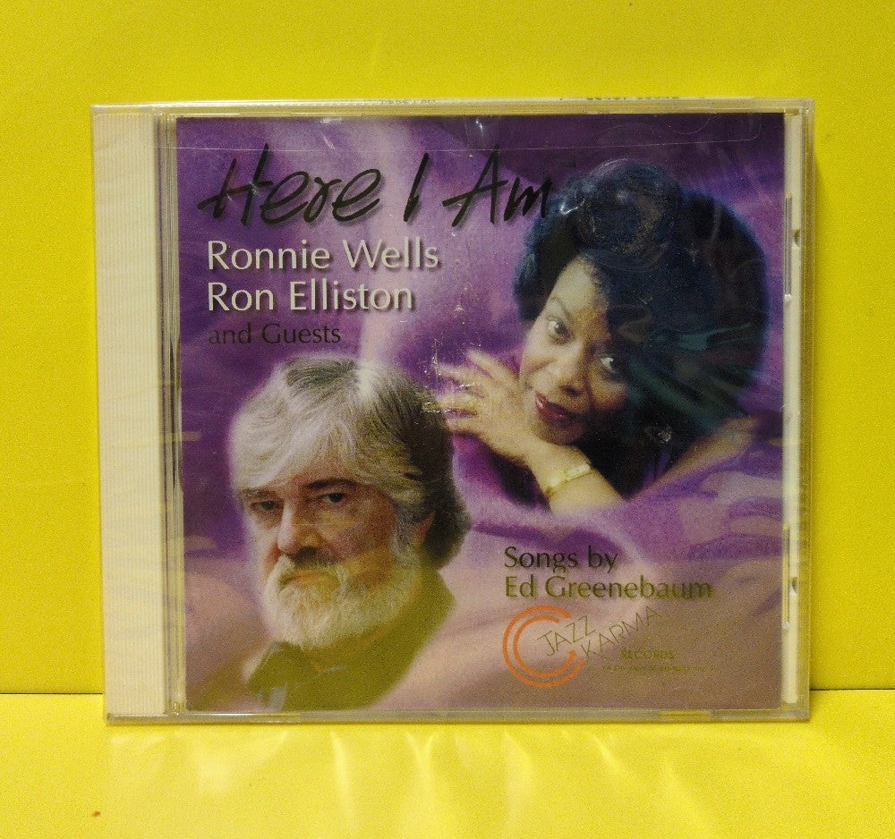 Ronnie Wells, Ron Elliston - Here I Am : Songs By Ed Greenebaum - 1999 - JKR916 - New - Sealed - CDs