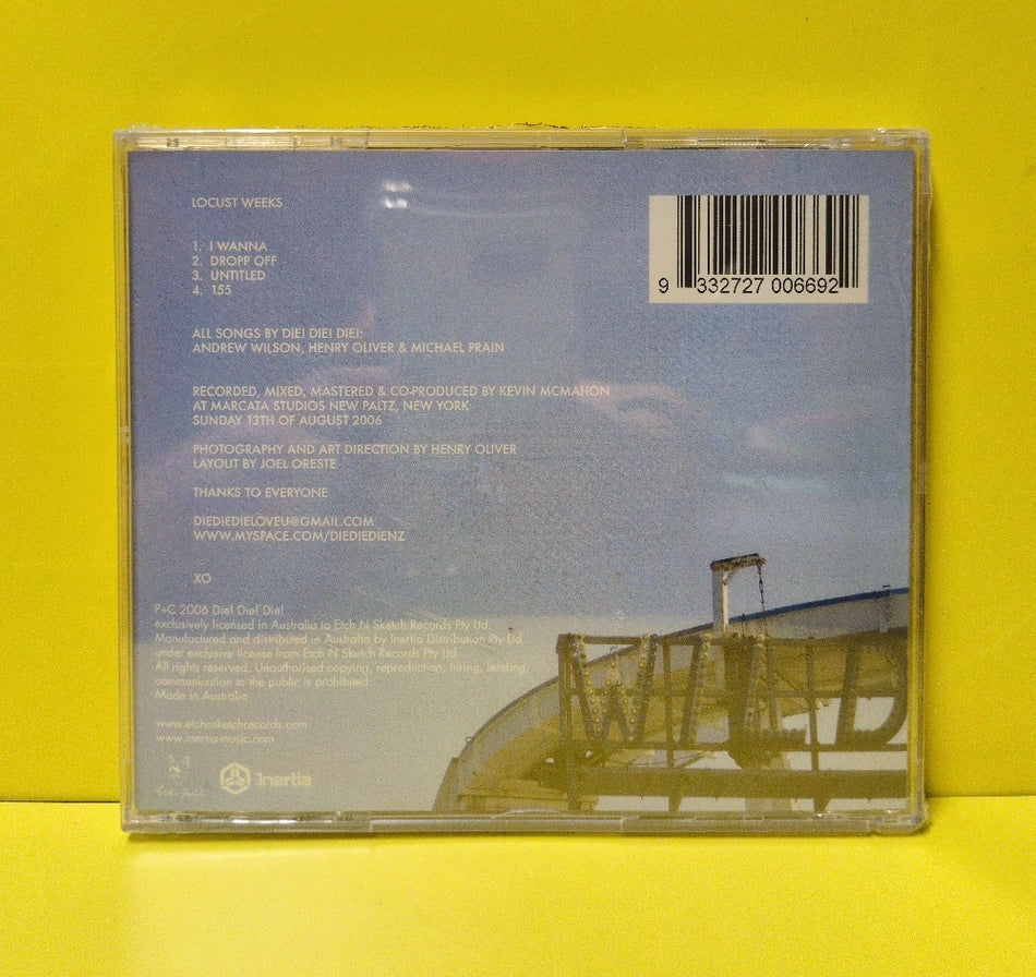 Die! Die! Die! - Locust Weeks - 2006 - CDENS0016 - New - Sealed - CDs - Australia Import
