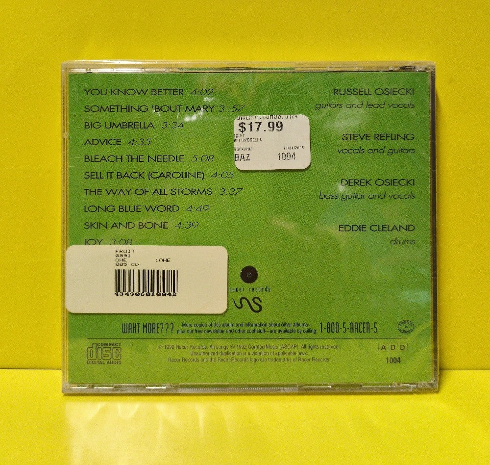 Big Umbrella - Fruit - 1992 - 1004 - New - Sealed - CDs
