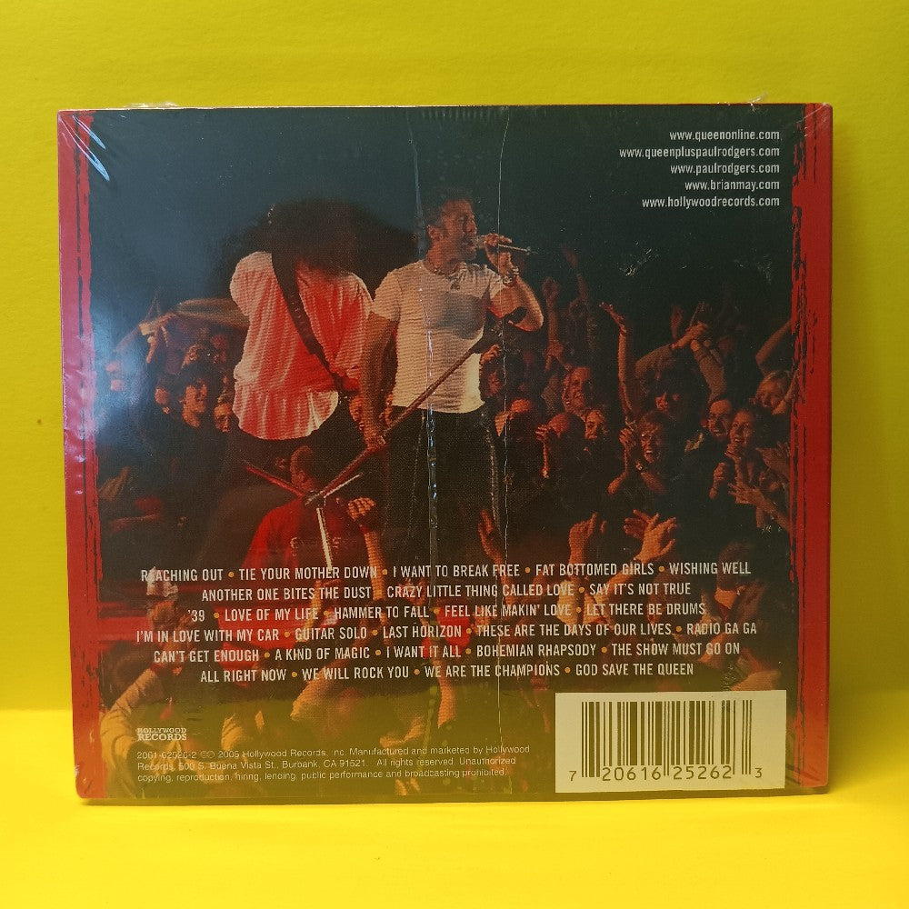 Queen + Paul Rodgers - Return Of The Champions - 2005 - 2061-62526-2 - New - Sealed - CDs