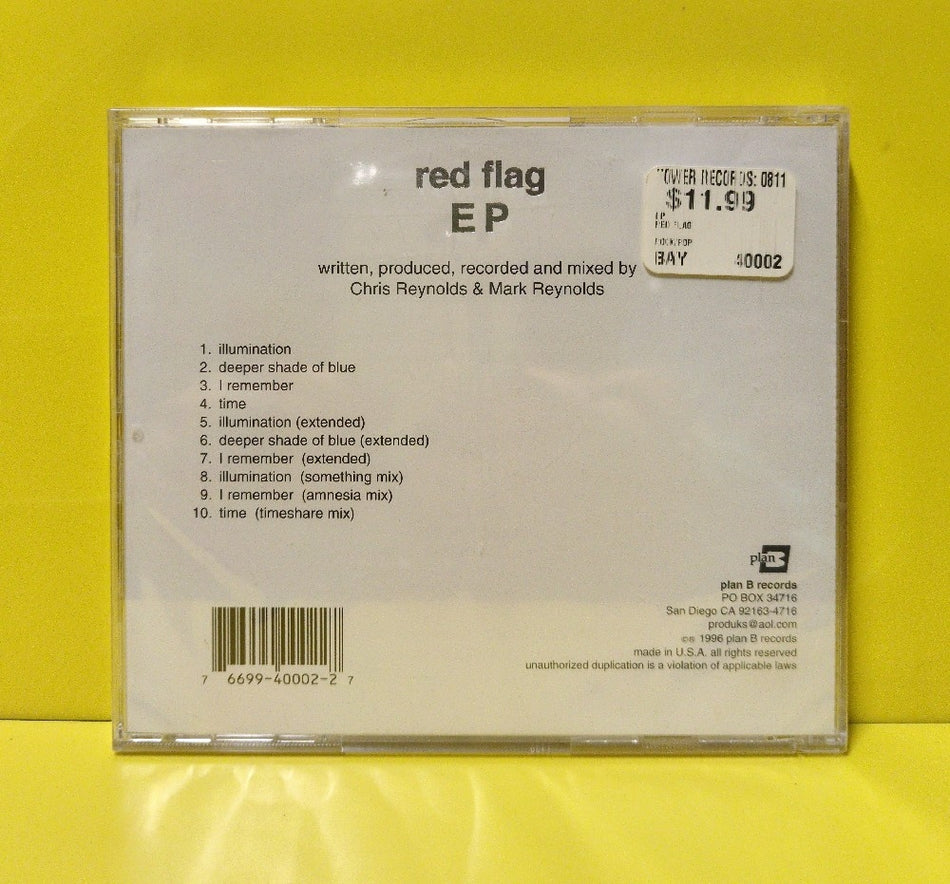Red Flag - EP - 1996 - 9 40002-2 - New - Sealed - CDs