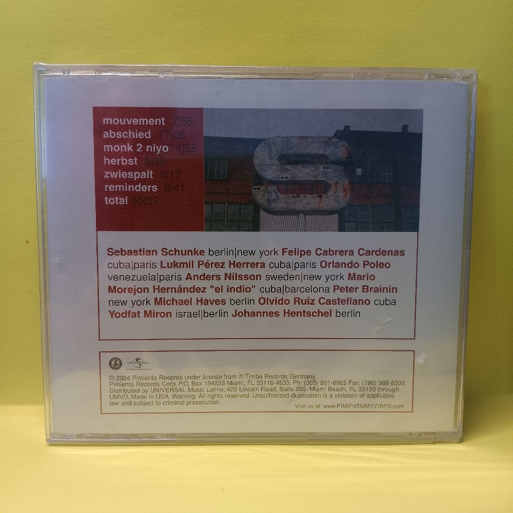 Sebastian Schunke - Mouvement  - 2004 - 245 360 609-2 - New - Sealed - CDs