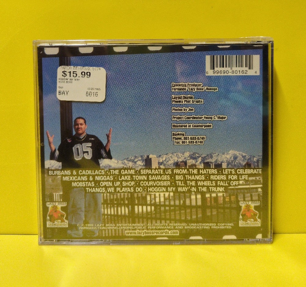 Hogg Boss - Hoggin My Way - 2000 - LBR 0-801 - New - Sealed - CDs