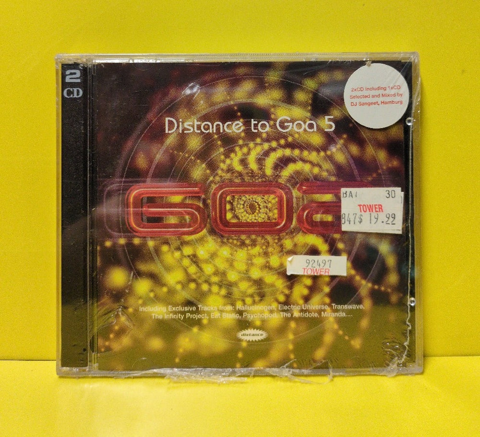 Various - Distance To Goa 5 - 1997 - Sub 4835.2 - New - Sealed - CDs 2xCD - France Import