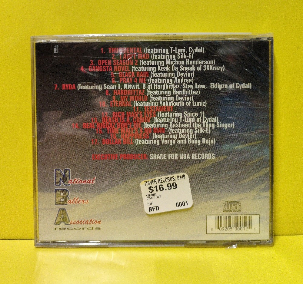 Dyin' 2 Live - Eternal - 2001 - NBAR0001-2 - New - Sealed - CDs