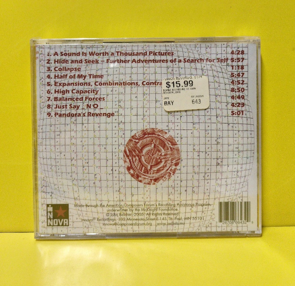 John Belcher - The Sound According To John - 2005 - innova 643 - New - Sealed - CDs