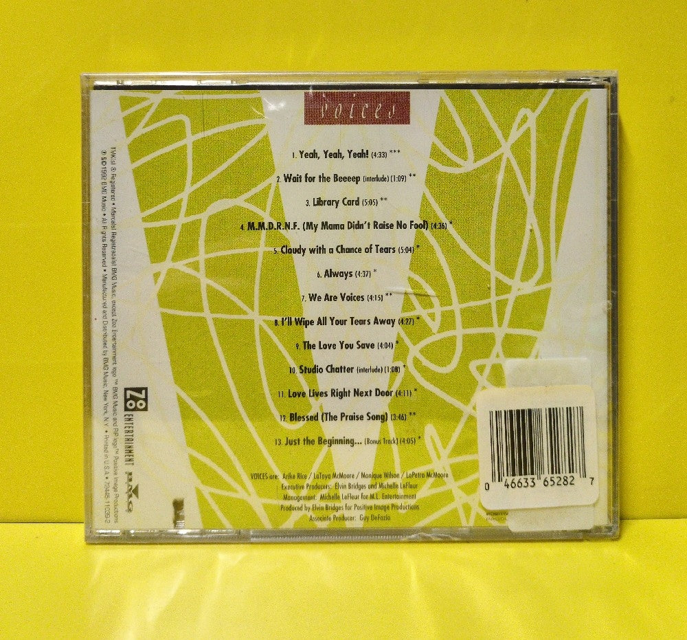 Voices - Just The Beginning... - 1992 - 72445-11039-2 - New - Sealed - CDs