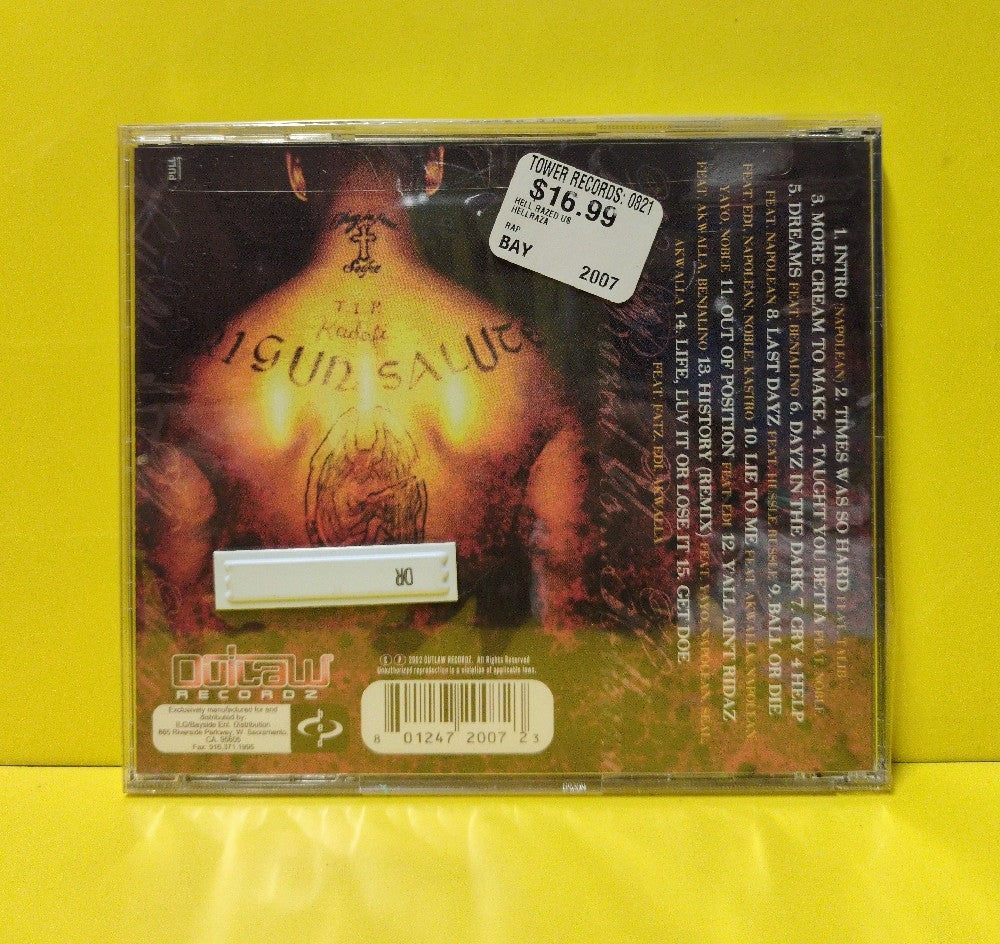 Hellraza - Hell Razed Us - 2002 - 2007-2 - New - Sealed - CDs
