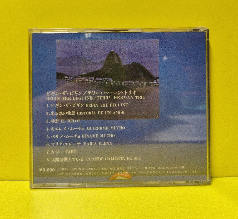 Terry Herman Trio - Begin The Beguine - 1983 - 38C38-7055 - New - Sealed - CDs - Japan Import