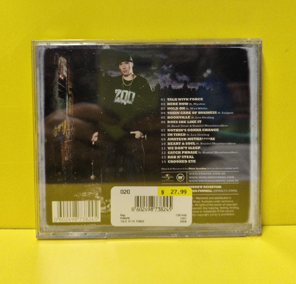 Phrase - Talk With Force - 2005 - 9873824 - New - Sealed - CDs