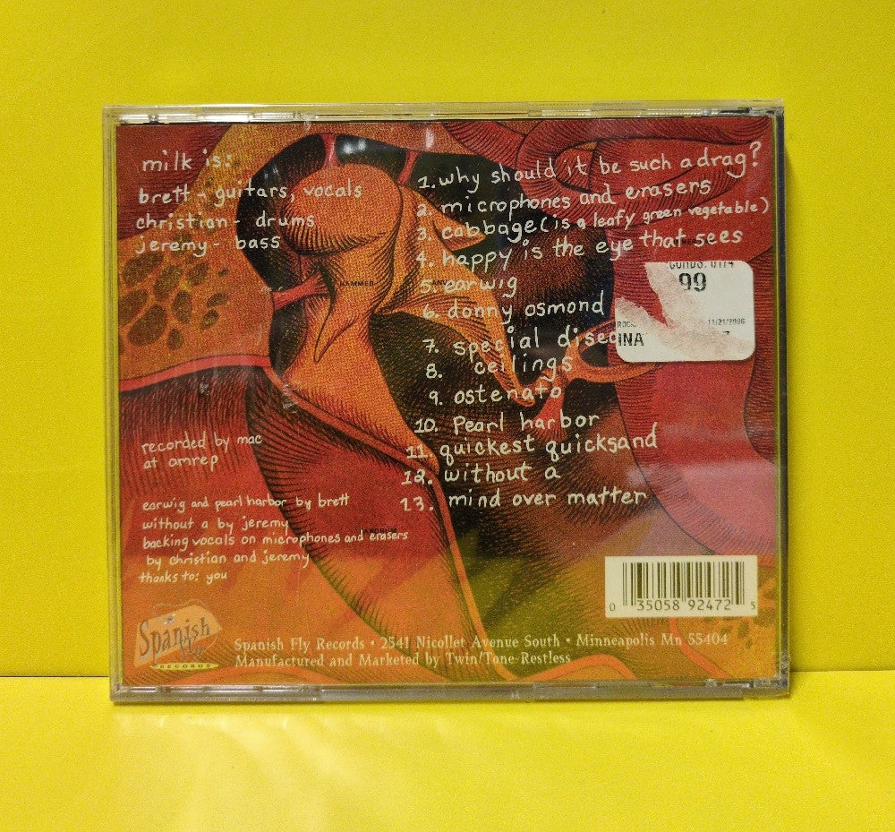 Milk - Ear - 1993 - SFR 89247-2 - New - Sealed - CDs