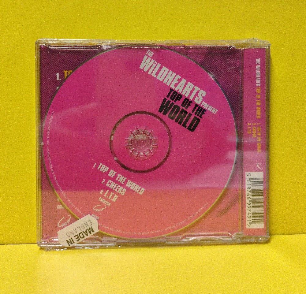 The Wildhearts - Top Of The World (CD3) - 2003 - CXGUT54 - New - Sealed - CDs - CD Single - UK Import