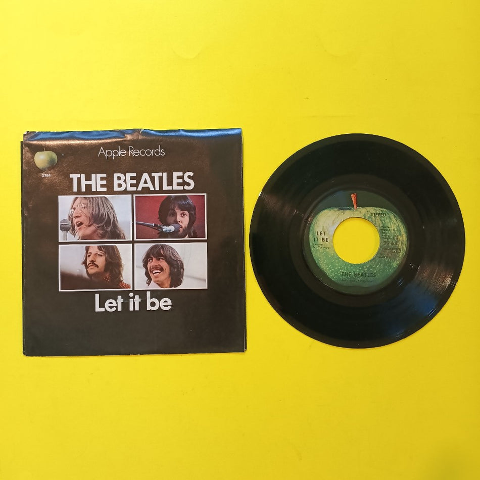 The Beatles - Let It Be / You Know My Name 7" PS - 1970 - Apple 2764 - Used - EX - Vinyl