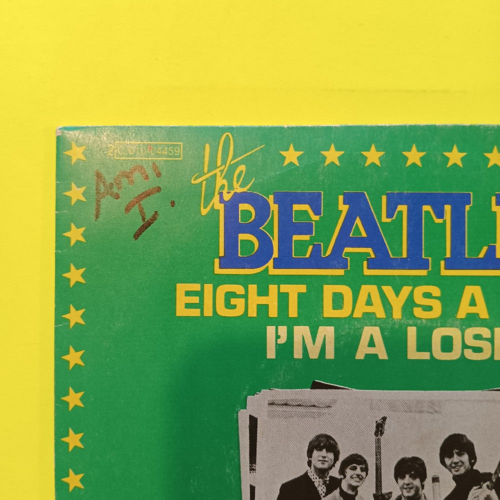 The Beatles - Eight Days A Week / I'm A Loser FRANCE 7" - 1976 - 2C010-04459 - Used - VG++ - Vinyl