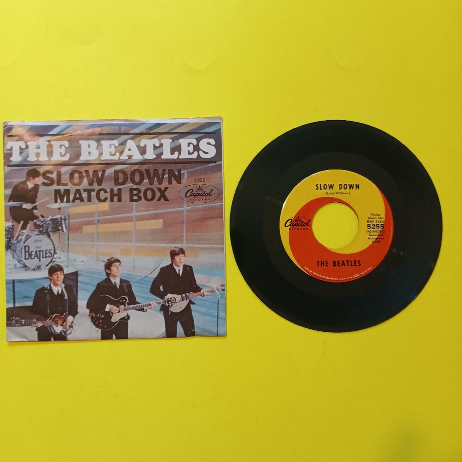 The Beatles - Matchbox / Slow Down 7" - 1964 - Capitol 5255 - Used - VG++ - Vinyl