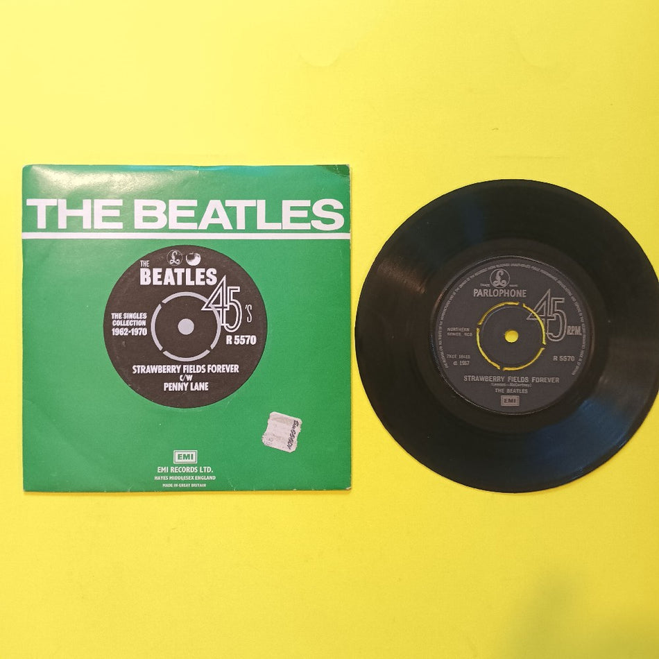 The Beatles  - Strawberry Fields Forever / Penny Lane (UK 7") - 1976 - R 5570 - Used - VG++ - Vinyl