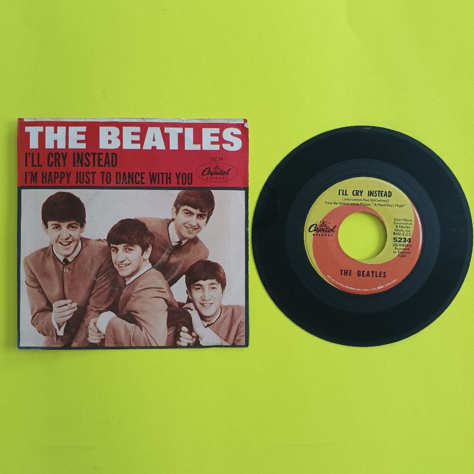 The Beatles - I'll Cry Instead 7" - 1964 - Capitol 5234 - Used - VG+ - Vinyl