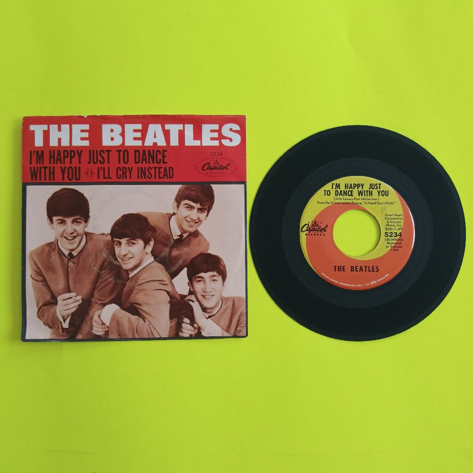 The Beatles - I'll Cry Instead 7" - 1964 - Capitol 5234 - Used - VG+ - Vinyl