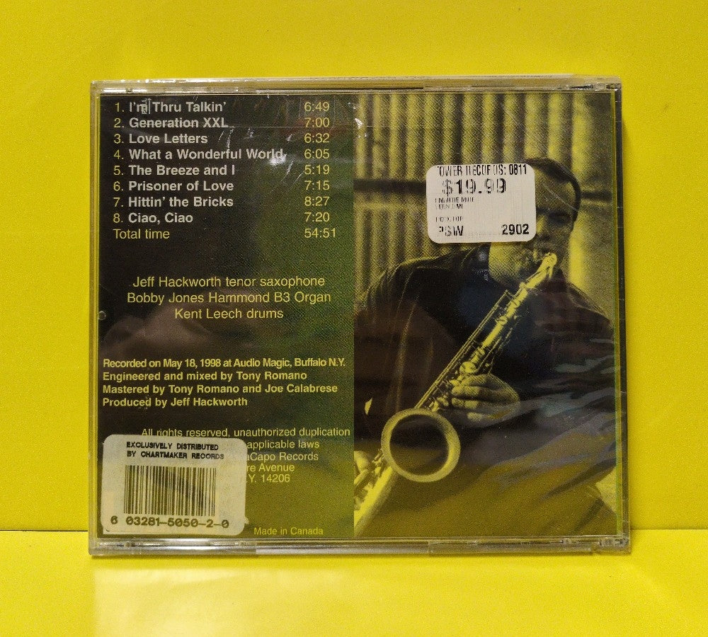 Jeff Hackworth - What A Wonderful World - 1999 - 51022 - New - Sealed - CDs