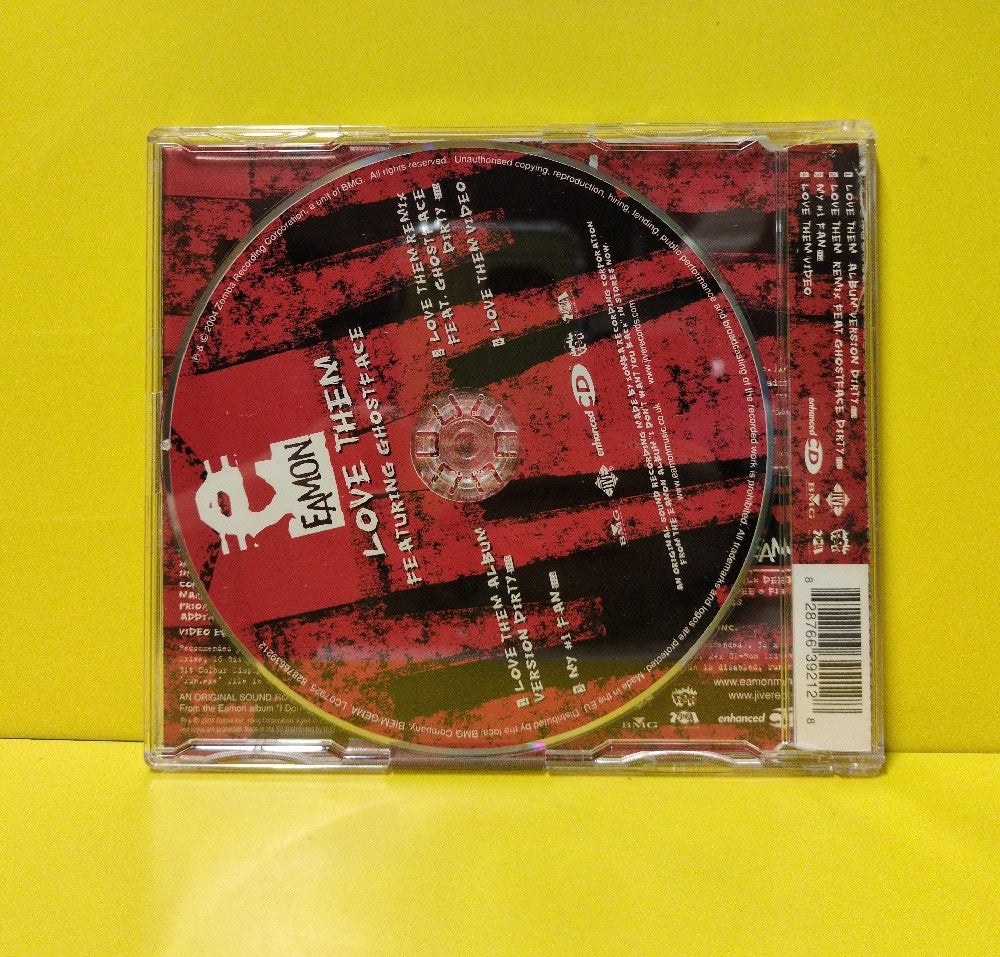 Eamon Featuring Ghostface - Love Them - 2004 - 82876639212 - Used - EX - CDs