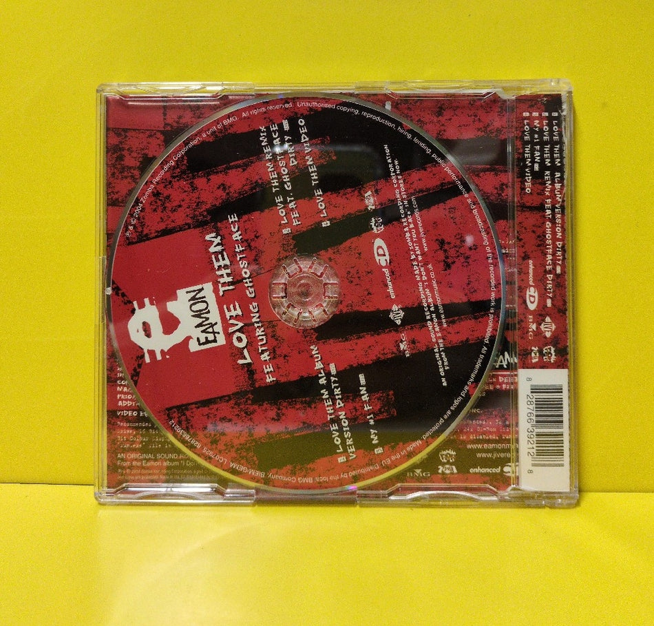 Eamon Featuring Ghostface - Love Them - 2004 - 82876639212 - Used - EX - CDs