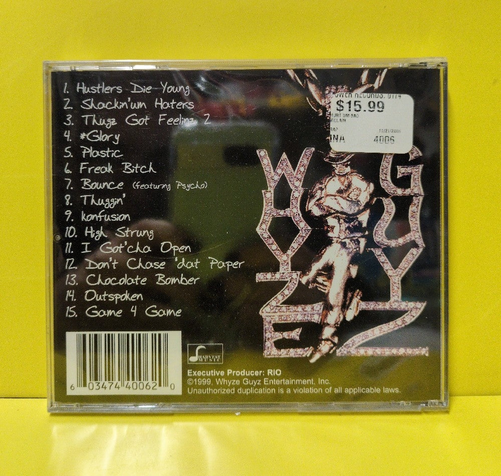 Villain - Hurt'Um Bad - 1999 - HAR4006 - New - Sealed - CDs